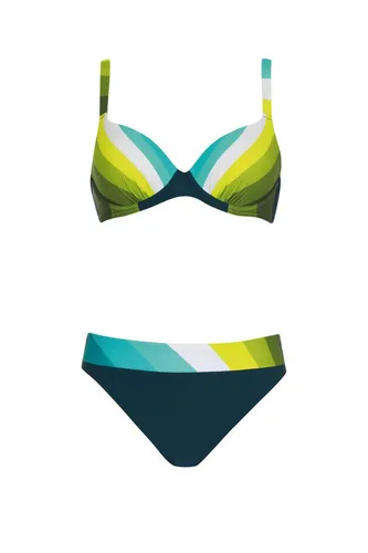 Sunflair Bikini Colorblocking Flow Set - Stylischer Bikini mit großem CUP für perfekten Halt. Hergestellt aus hochwertigem Material für optimalen Tragekomfort. Ideal für entspannte Tage am Strand oder Pool.
