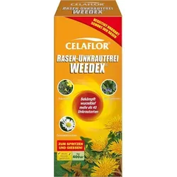 Celaflor Unkrautbekämpfungsmittel Rasen-Unkrautfrei Weedex - 400 ml, effektive Rasenpflege gegen Unkraut, ideal für Gartenliebhaber