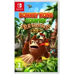 Donkey Kong Country Returns HD - Switch - Actiongeladenes Nintendo Switch-Spiel für die ganze Familie, mit atemberaubender HD-Grafik und nostalgischem Gameplay.