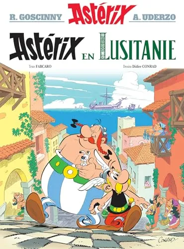 Astérix - Astérix en Lusitanie - n°41 - Manga über die Abenteuer von Astérix und Obélix, humorvoll und spannend, ideal für Comic-Liebhaber und Fans der Serie.