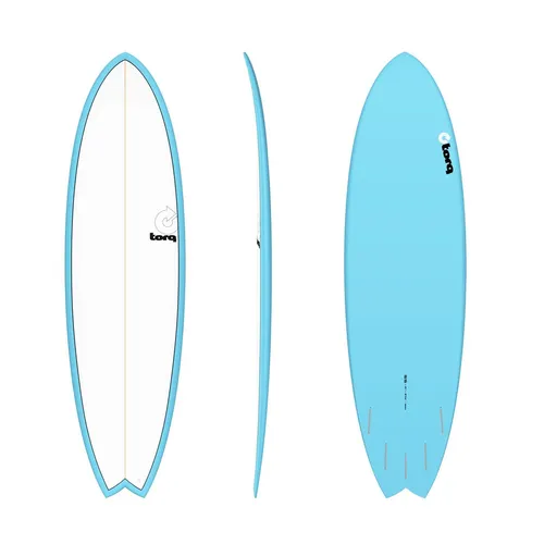 Surfboard TORQ Epoxy TET 6.6 MOD Fish Blue Pinl  TOP EBAY ANGEBOT