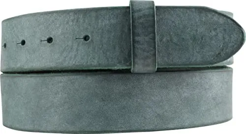 BELTINGER Wechselgürtel aus Vollrindleder im Vintage-Look 4 cm - Herren-Gürtel aus weichem Vollrindleder, hergestellt in Italien. Der Druckknopf-Gürtel ermöglicht schnelles Wechseln der Schließen und bietet individuellen Stil.