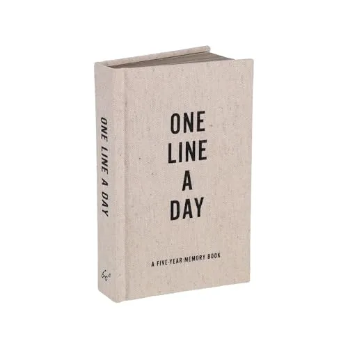 One Line a Day: A Five-Year Memory Journal - Anthologien - Fiktion: Ein einzigartiges Tagebuch, das Ihnen hilft, Ihre Erinnerungen über fünf Jahre festzuhalten und jeden Tag einen Satz zu schreiben.