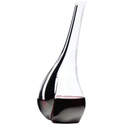 Riedel Dekanter Black Tie Touch - Eleganter Dekanter aus feinem, bleifreiem Kristallglas, ideal zum Dekantieren von Weinen für volles Aroma - perfekt für romantische Dinner.