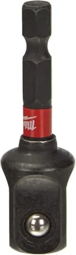 Milwaukee Steckschlüsseleinsatz SHOCKWAVE 50 mm 1/4" Sechskant auf 1/2" Vierkant