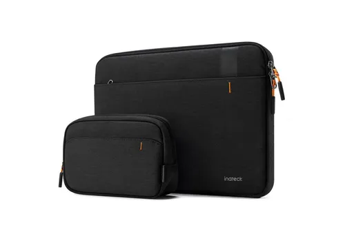 Inateck Laptop-Hülle 360° Schutz Laptoptasche Kompatibel mit 14" MacBook Pro M1/M2/M3/M4, mit Zubehör Tasche