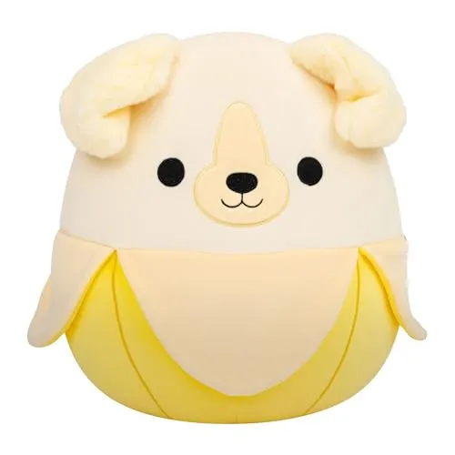 Squishmallows Golden Retriever Banana 30 cm - Kuscheliges Stofftier im süßen Golden Retriever Design, ideal zum Kuscheln und Spielen. Perfekte Größe für Kinder und Sammler.