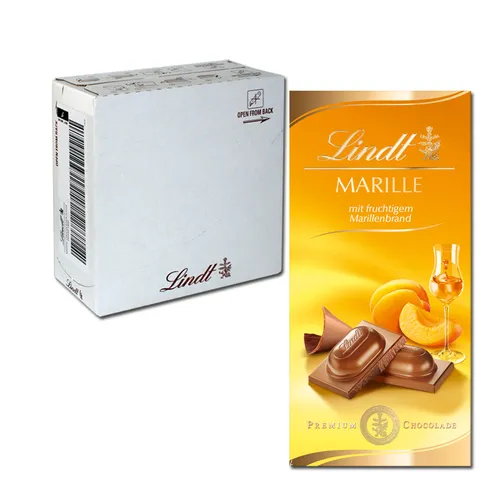  Lindt Marille, Schokolade, 12 Tafeln je 100g 32,48€/1kg