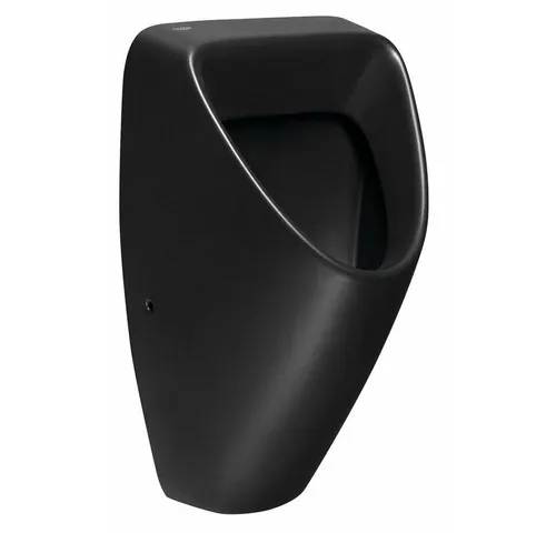 SCHWARN BLACK Keramik-Urinal - Elegantes Design in Schwarz Matt - WCs - Hochwertiges Keramik-Urinal mit modernem Design, ideal für stilvolle Badezimmer und optimale Hygiene.