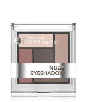 HYPOAllergenic Nude Eyeshadow 01 Neutral Cool – 5 g - Die HYPOAllergenic Nude Eyeshadow Palette vereint 5 harmonische Erdtöne in einem kompakten Etui. Die seidig-cremige Textur ermöglicht ein müheloses Auftragen und Verblenden für vielseitige Looks, ideal für unterwegs.
