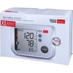 Boso Medicus Exclusive XS (Kinder) - Präzises Blutdruckmessgerät - Blutdruckmessgerät mit individueller Anpassung, großer Anzeige und Sprachausgabe für einfache Nutzung. Ideal für Kinder und bietet umfassende Statistikfunktionen.