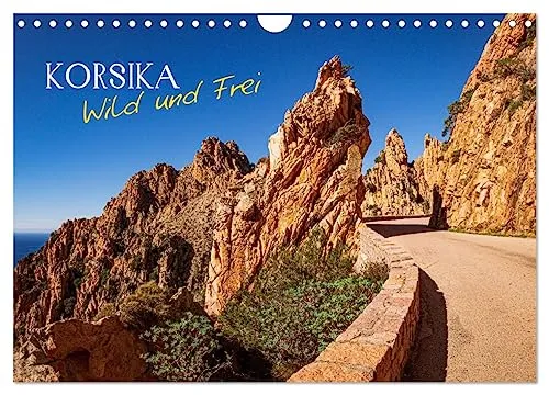Korsika Wild und Frei (Wandkalender 2026 DIN A4 quer), CALVENDO Monatskalender