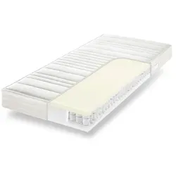 7-Zonen-Latex-Tonnentaschenfederkernmatratze  Dreamer Senso 2 ¦ weiß ¦ Maße (cm): B: 140 H: 20