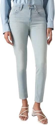 Levi's 721 High Rise Skinny Cool Secret Bench - Jeans mit 25 cm hohem Bund, der Kurven formt und betont. Feuchtigkeitsableitend für optimalen Tragekomfort und ideale Passform ohne einzuengen.