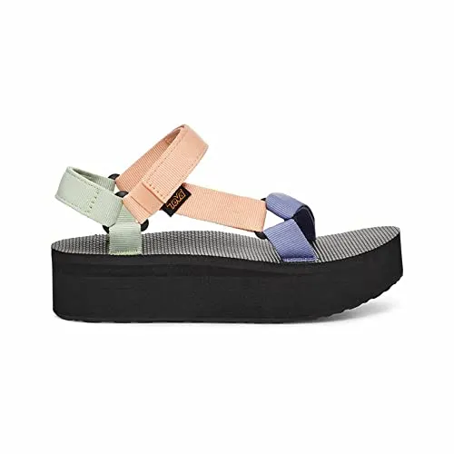 Teva Damen Flatform Universal Sandale, Sherbert Multi, 43 EU