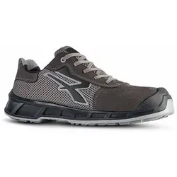 Sicherheitshalbschuh Lamar Gr.41 grau/grau S1P SRC ESD - Arbeitsschuhe mit atmungsaktivem Mesh und Veloursleder, rutschfester, antistatischer Sohle und durchtrittsicherer Technologie für höchsten Komfort und Schutz bei der Arbeit.