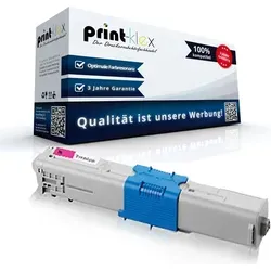 Kompatible Tonerkartusche für OKI C 310 DN C 330 DN C 331 DN C 510 DN C 511 DN C 530 DN C 531 DN MC 351 DN 44469705 Magenta Rot - Office Plus Serie