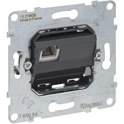 Legrand 765054 SEANO Einsatz Telefonanschlussdose RJ11, universell einsetzbar