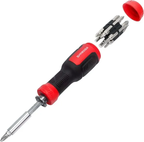 Multibit Schraubendreher 13-in-1 Magnetisch Bohrer Verlängerung Set Torx PH