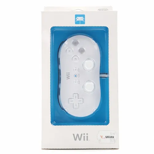 Nintendo Wii Classic Controller - Neu & Unbenutzt - Controller für Nintendo Wii, original und in Weiß, ideal für klassisches Gaming-Erlebnis.