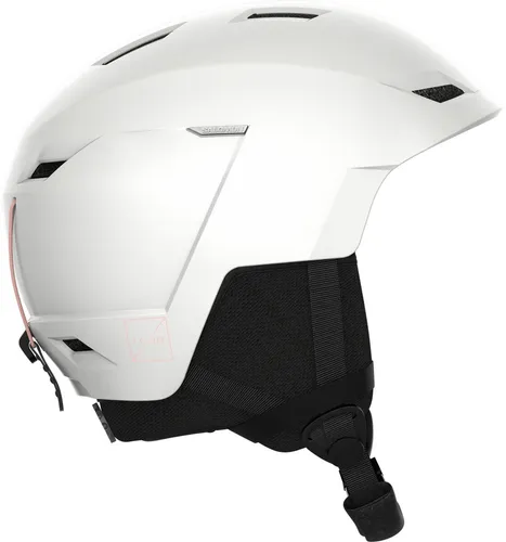 SALOMON ICON LT ACCESS Helm 2025 white - M, stylischer und bequemer Skihelm für Frauen mit EPS 4D-Technologie und integriertem Passformsystem
