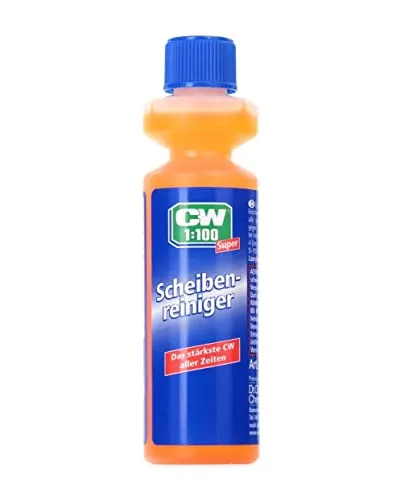 Dr. Wack – CW1:100 Super Scheibenreiniger 40 ml I Premium Scheibenreiniger-Konzentrat für alle Scheibenwaschanlagen & Scheinwerfer-Reinigungsanlagen I Hochwertige Autopflege – Made in Germany