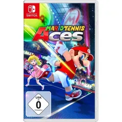 Mario Tennis Aces - Switch [EU Version] - Nintendo Switch-Spiel für packende Tennis-Matches mit Mario und Freunden! Neuer Story-Modus und bis zu 4 Spieler im lokalen und Online-Modus für unvergesslichen Spielspaß.