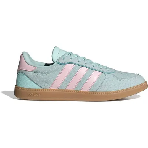 adidas Women's Breaknet Sleek Shoes Turquoise 8 - Damen-Sneaker mit regulärer Passform und stylischem Design, ideal für den Alltag und sportliche Aktivitäten.