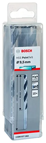 Bosch Accessories 2608577263 2608577263 Metall-Spiralbohrer 9.5mm 10St.