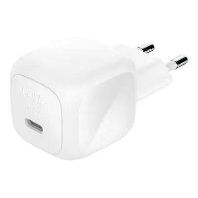 Belkin Boostcharge 45W USB-C Charger - Schnellladung für Ihre Geräte - Tablets, Smartphone Zubehör, Auto Adapter - Leistungsstarker 45W USB-C Charger für schnelles und effizientes Laden unterwegs.
