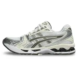 Asics Gel-Kayano 14 White Ivory - 39.5 - Asics Gel-Kayano 14 White Ivory: Moderner Tech-Runner mit GEL-Dämpfung für optimalen Tragekomfort. Perfekt für Alltag und sportliche Aktivitäten, kombiniert Stil und Funktionalität.