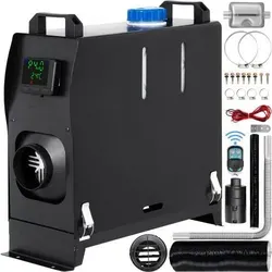 VEVOR 12V Diesel Standheizung 8 kW - Heizstrahler für Diesel-Fahrzeuge, ideal für Wohnmobile und LKW. Hoher Komfort mit Fernbedienung & LCD-Monitor, energieeffizient und geräuscharm für maximale Wärme.