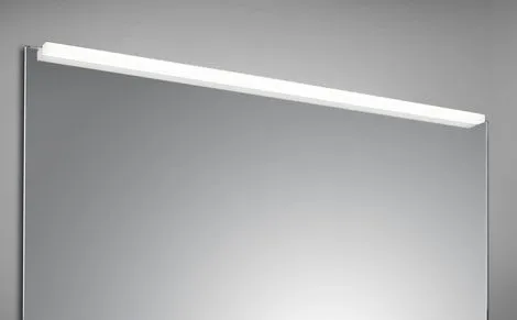 Helestra LED-Spiegelleuchte ONTA 120cm - Elegante Wandleuchte für Spiegelmontage, 24 Watt, warmweißes Licht (2900K) mit 2540 Lumen, ideal für ein stimmungsvolles Badezimmerambiente.