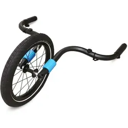 Cube Jogger Kit für Kinder Fahrradanhänger Double CMPT black - Fahrradanhänger, verwandelt den Anhänger in einen praktischen Jogger für aktive Familien und bietet Komfort und Sicherheit für Ihre Kinder.