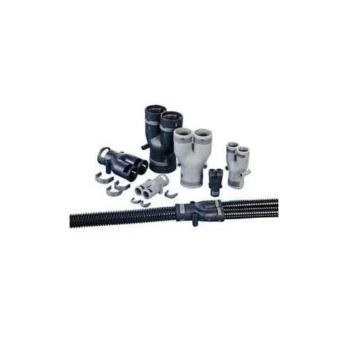 ABB Stotz-Kontakt Y-Verteiler BVYR-292323 - 10 Stück - Praktischer Y-Verteiler aus hochwertigem Kunststoff, ideal für flexible Verbindungen in der Elektroinstallation. Lieferumfang: 10 Stück, Nenngröße 25-32 mm.