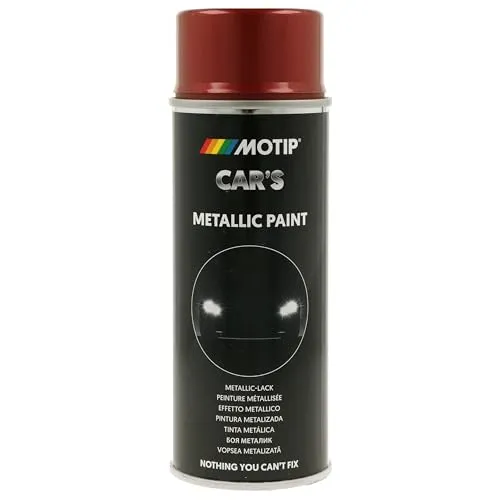 Dupli-Color Rallye Lack 400ml - Metallic Rot Lackspray - Spraydosen für die Karosserie, schnelltrocknend und ideal für schnelle Ausbesserungen oder Lackierungen. Perfekt für alle Automarken!
