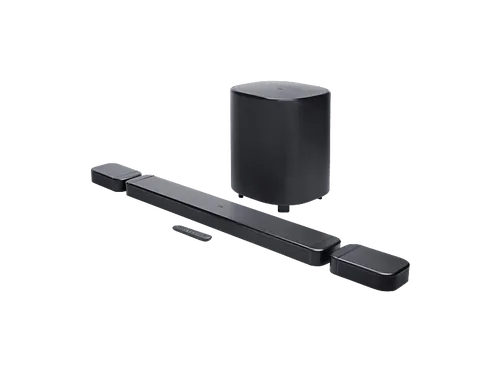 JBL Bar 800 MK2 Soundbar, Schwarz – Echte Surround Sound-Erfahrung - Soundbar mit abnehmbaren kabellosen Lautsprechern für immersiven Dolby Atmos® Sound, ideal für Filmabende und Serienmarathons.