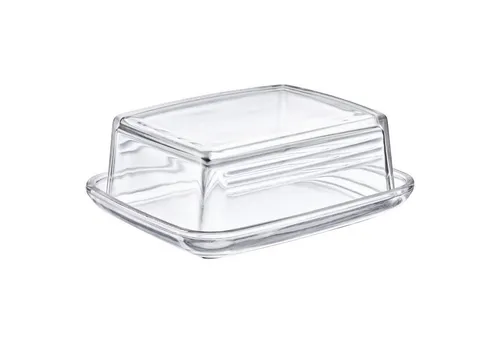 Thiru Butterdose Glas - mit speziellem Deckel-Relief für sicheres Greifen, Glas, (1-tlg)