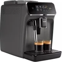 Philips Kaffeevollautomat Series 2200 EP2224/10 - mit Milchaufschäumdüse und Heißwasserfunktion, intuitives Touchscreen Bedienfeld und energiesparend