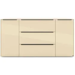 set one by Musterring Sideboard Reno – Modernes Design mit Soft-Close-Funktion - Praktisches Sideboard »Reno« in verschiedenen Farben, ausgestattet mit sanft schließenden Türen. Hergestellt aus stabilen Materialien und ideal für ein modernes Zuhause. Gleiter schützen den Boden und sorgen für Komfort.