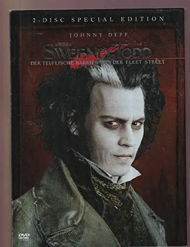 Sweeney Todd - Der teuflische Barbier aus der Fleet Street [2 DVDs] - Düstere Filmadaption mit packender Story, geeignet für Zuschauer ab 16 Jahren. Ein Muss für Horror- und Musical-Fans!