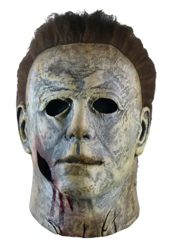 Trick or Treat Halloween '18 Michael Myers Blutige Maske - Herrenkostüme, detailgetreue Nachbildung für authentisches Halloween-Feeling