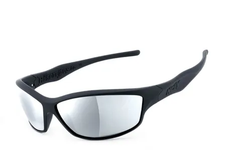 HELLY® - No.1 Bikereyes® Bikerbrille | Winddicht, bruchsicher, beschlagfrei (silber verspiegelt [fender 2.0]) - Optimale Biker-Sonnenbrille für unbeschwerten Fahrspaß. Mit flexiblen Bügeln für höchsten Komfort unter jedem Helm. HLT Sicherheitsglas sorgt für verzerrungsfreies Sehen und 100% UV-Schutz.