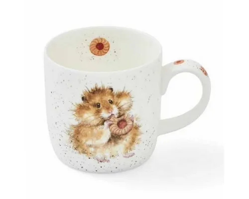 Wrendale Becher Hamster - Porzellan von Wrendale Designs - Niedlicher Porzellan-Becher Hamster von Wrendale Designs. Ideal für Kaffee oder Tee, spülmaschinenfest und mikrowellengeeignet. Ein Blickfang für Tierliebhaber!
