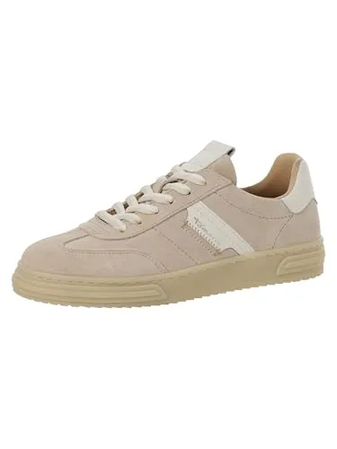 Tamaris Damen Schnürer sportlich braun, EU 41 - Damen-Sneaker mit innovativem COMFORT-Lining und TOUCH-IT Technologien für maximalen Tragekomfort und perfekte Anpassung. Die herausnehmbare Sohle und flache Laufsohle bieten ein angenehmes Tragegefühl für jeden Anlass.