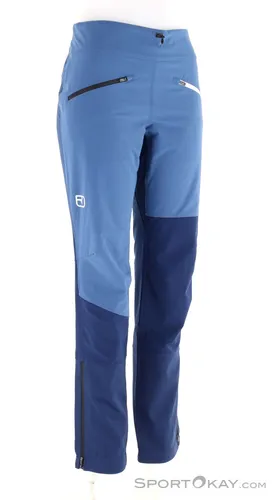 Ortovox Punta Berrino Pants Women Sea Surface (M) - Wanderhosen für anspruchsvolle Skitouren, leicht und robust mit Merino Airsolation für optimale Bewegungsfreiheit und Atmungsaktivität.