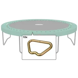 BERG Federösen für Champion/Elite Sprungtuch, TwinSpring (10x)
