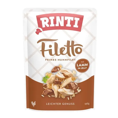 RINTI Filetto Chicken fillet with lamb - Nassfutter für Hunde - 10 4000158954060