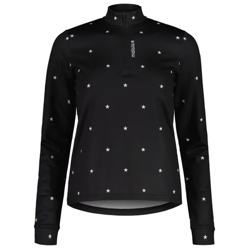Maloja Halfzip-Langarmshirt SawangM Adventure Midlayer Shirt schwarz Damen, Größe: XS - Maloja Outdoorbekleidung, ideal für Langlauf und Outdoor-Aktivitäten mit schnelltrocknendem Thermopile ECO Fleece und 4-Wege-Stretch für optimale Bewegungsfreiheit.