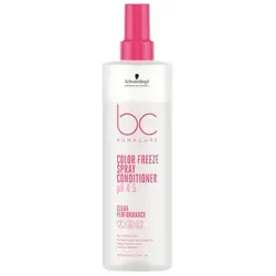 Schwarzkopf Professional BC Bonacure Color Freeze Spray Conditioner 400 ml - Haarspülungen für coloriertes Haar, bietet Hitzeschutz und verbessert die Kämmbarkeit, während der pH-Wert von 4,5 die Farbintensität bis zu 90% erhält.